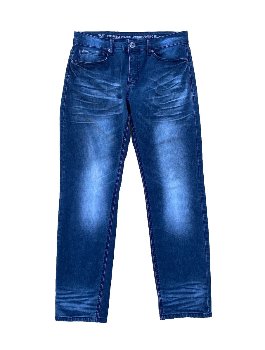 Versace Blue Jeans for Men for sale | eBay