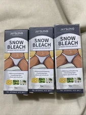3 pack Jaysuing Snow Bleach Cream for Private Part Intimate Areas-Underarm *