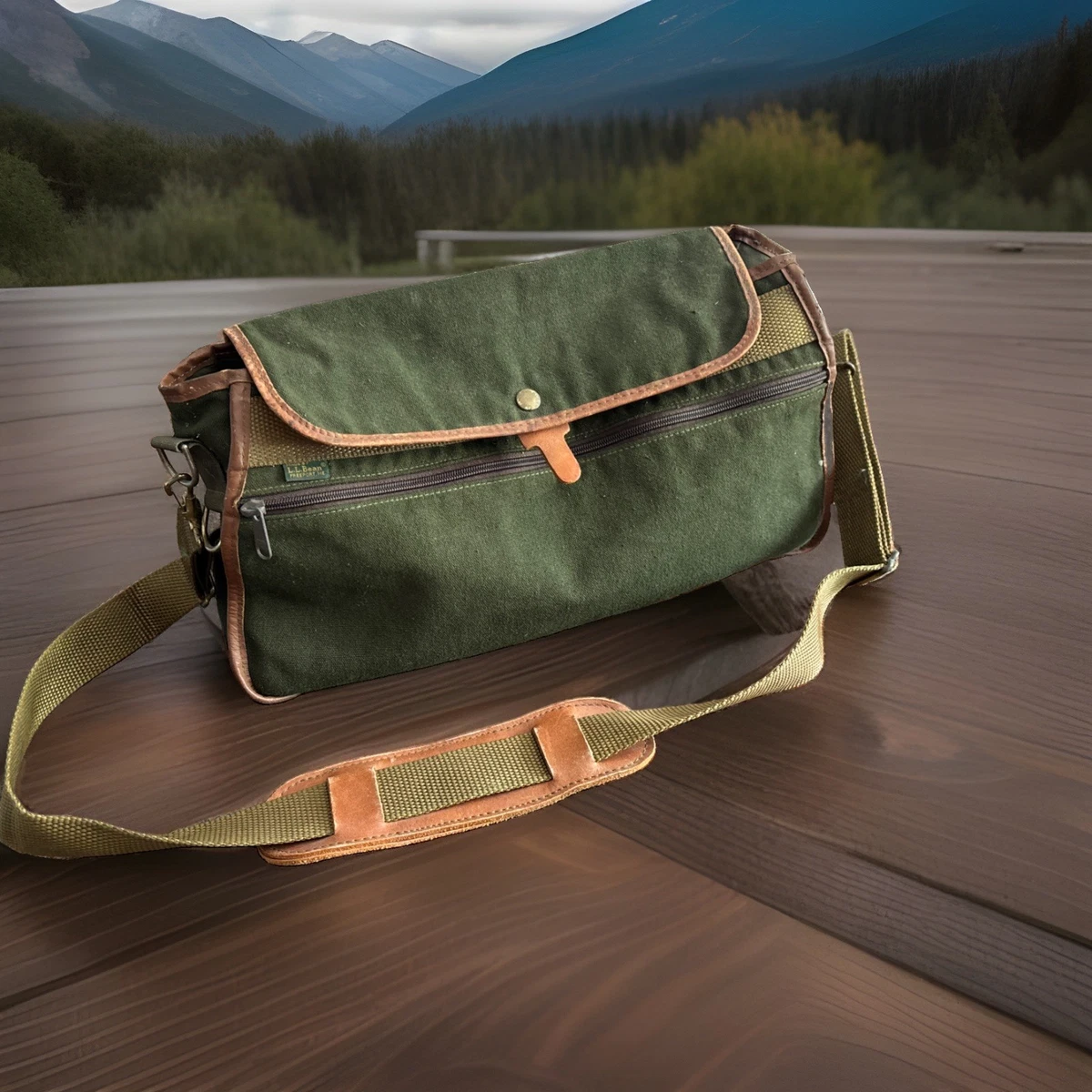 ll bean messenger bag products for sale | eBay