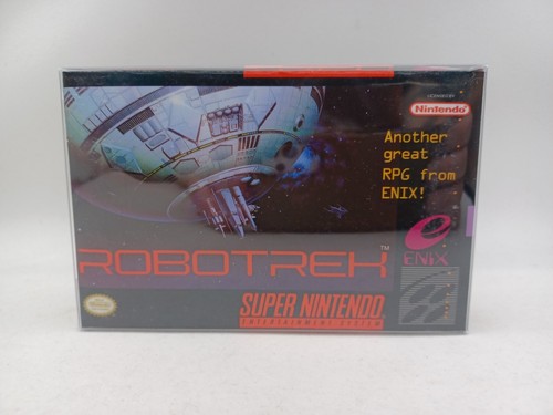 Robotrek SNES Super Nintendo Tested Cart Only w/Custom Box W/manual And Poster - Picture 6 of 15