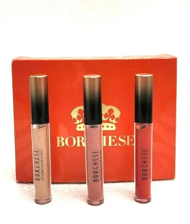 Borghese Gloss Stylist Trio (COSMIC,VEIL,FLARE) + CEPILLO FACIAL gratis Foto 2 de 4