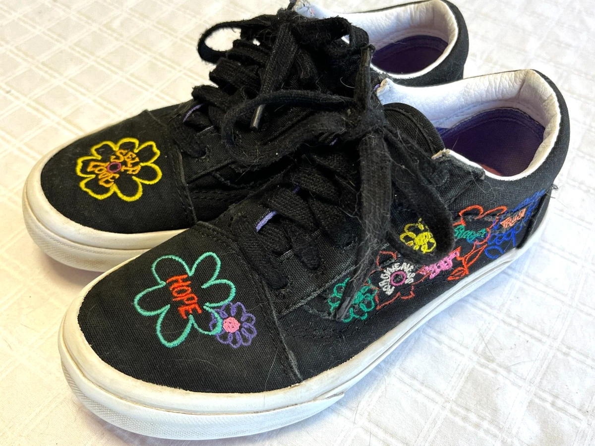 Vans Off The Wall Cultivate Care Self Love Hope Trust Sneakers