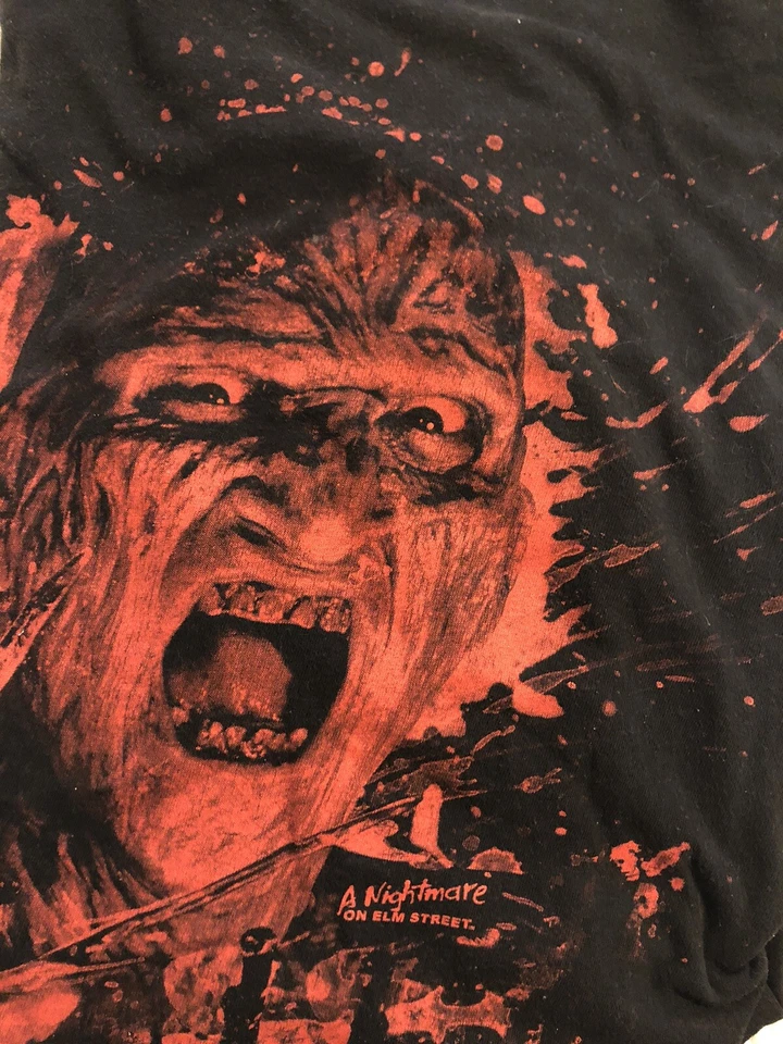 FEA Brand Merch Freddy Krueger Nightmare On Elm Street Black T shirt Large - Image 2 of 4