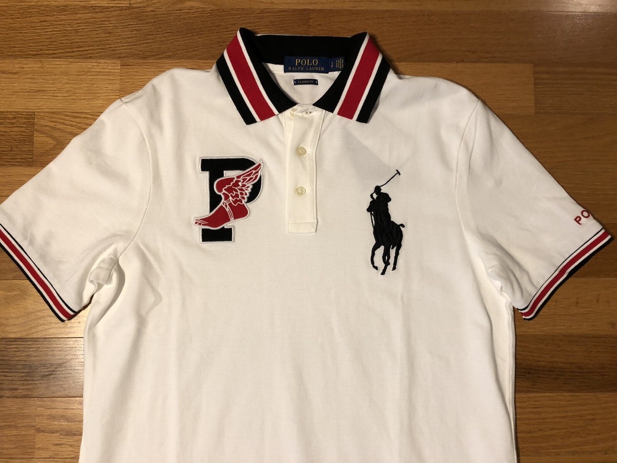 Polo 1992 ラルフローレン wing Tシャツ Polo Ralph Lauren 1992 Stadium P Wing NWT | eBay
