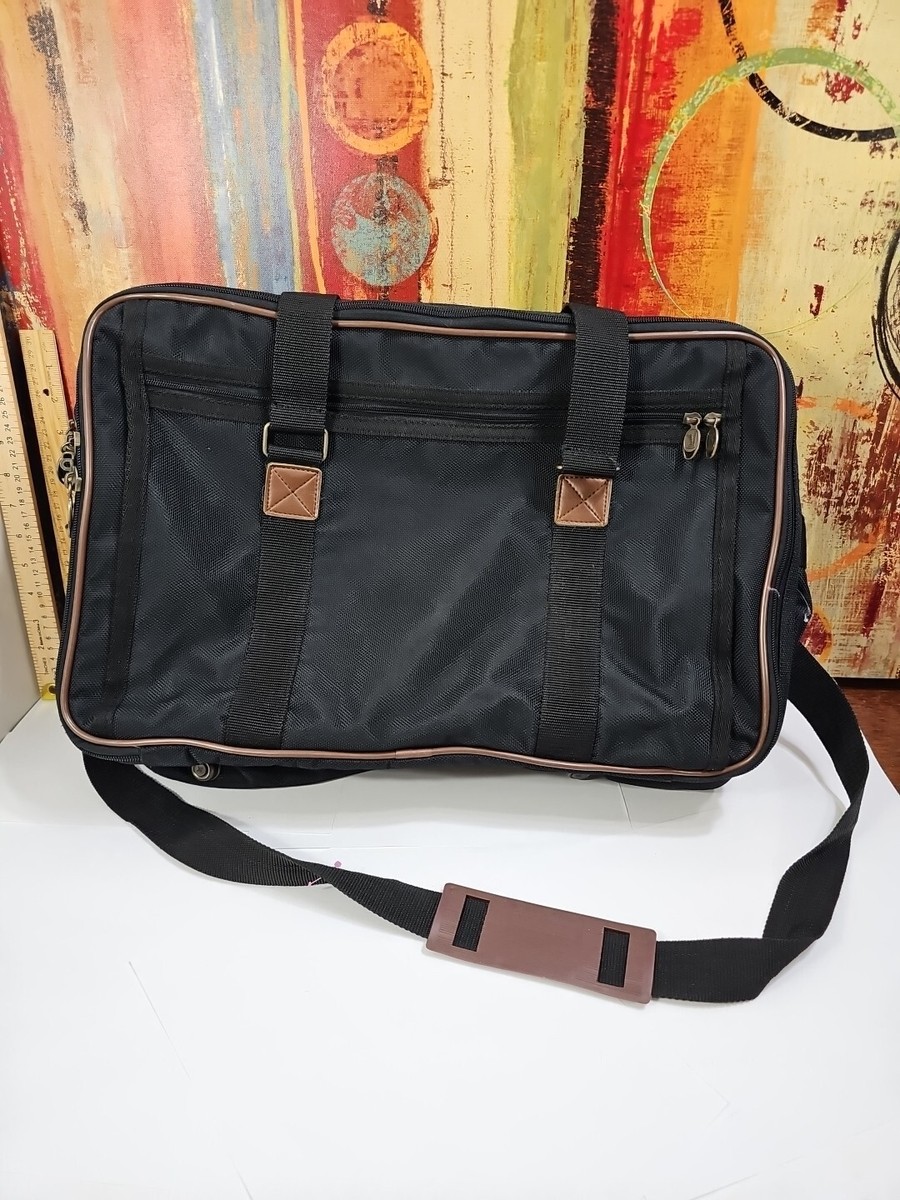Grand Sac De Voyage Vintage Ricardo Beverly Hills – Fourre-tout Bandoulière, Marron, Cabine (occasion)