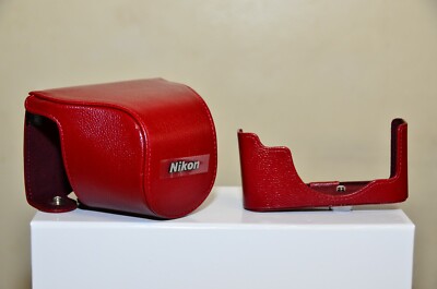 アルファ101SI Nikon Red Camera Case for Nikon J1 1 Nikkor VR 10-30mm f/3.5