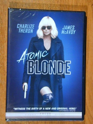 ATOMIC BLONDE 2017 DVD BRAND NEW SEALED CHARLIZE THERON SPY ACTION THRILLER