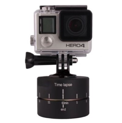 Rotating 60min Time Lapse for GoPro HERO 13/12/11/10/9/8/7/6/5/4