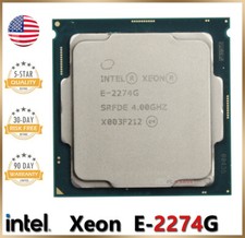 Intel Xeon E-2274G CPU SRFDE Max 4.90 GHz 4-Core LGA-1151 Server Processor 83W