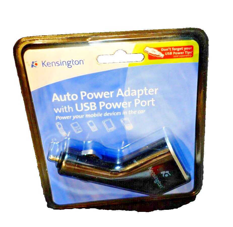 Kensington Auto Power Adapter with USB Power Port - K33418US