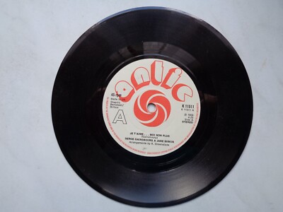 SERGE GAINSBOURG & JANE BIRKIN ° Je t'aime ...Moi non plus ° 7'' Single