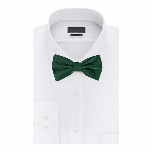 Classic Mens Womens Adjustable Bow Tie Pre Tied Plain Dickie Bowtie Wedding - Picture 52 of 101