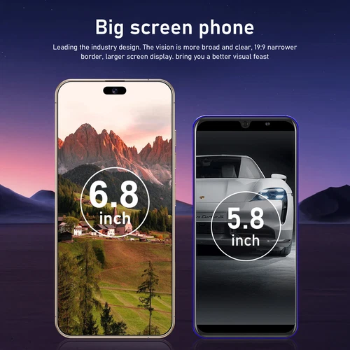 Smartphone I16 Pro Max Global Desbloqueado 6.8" Android 8+512GB 5000mAh Regalos 2025 - Imagen 12 de 21