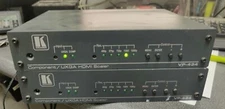 2x KRAMER VP-434 Component / UXGA HDMI Scaler with 1x EU Power Adapter