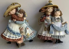 Katie And Molly Lang & Wise Christmas Ornaments