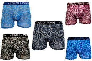 5x Grand Man Men's Boxer Shorts Underwear Underpants New 046 M L XL 2XL 3XL  | eBay
