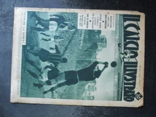 CALCIO ILLUSTRATO 05/01/1938 Roma Ambrosiana Juventus Liguria 3-1 [GS35]