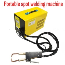 110V Dual Pulse Welder Metal Sheet Spot Welding Machine w/ Butt Welding Tong