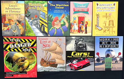 4th - 5th - RIGBY - Level T - STUDENT READERS (9 Books) (2020)
