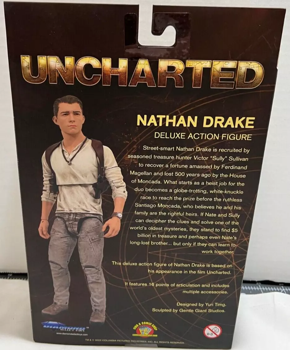 Uncharted: Nathan Drake de Tom Holland ganha action figure