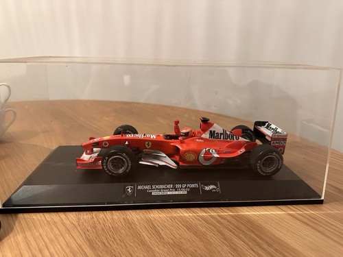 Hot Wheels 1.18 Scale 999 GP points Canadian GP M Schumacher Ferrari Ltd Edit - Picture 4 of 4