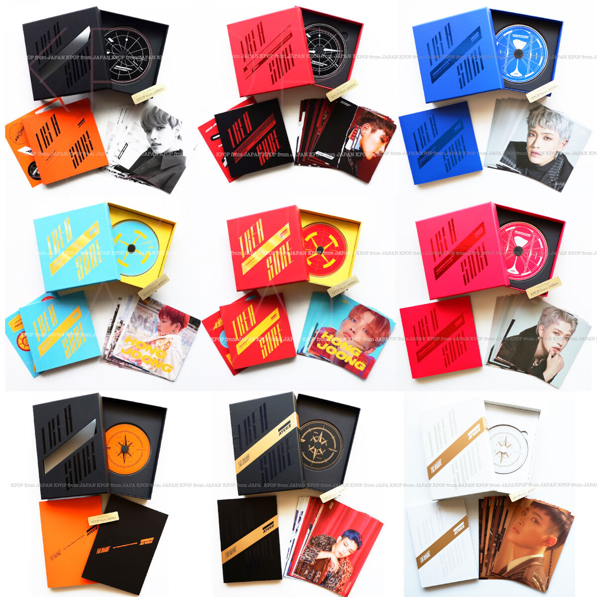 ATEEZ TREASURE EP.1 2 3 ALL TO ZERO TO ONE TO ALL Illusion ATEEZ TREASURE EP.1 2 3 ALL TO ZERO TO ONE TO ALL Illusion