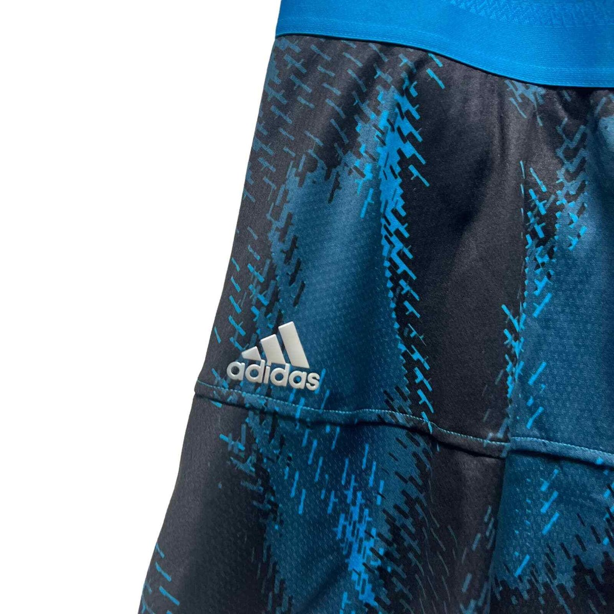 Adidas Women's Tennis PRIMEBLUE PRINTED MATCH SKIRT Blue