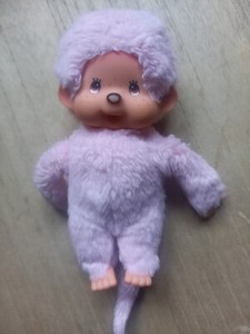 Peluche Kiki déguisé en éléphant AJENA SEKIGUCHI 1974
