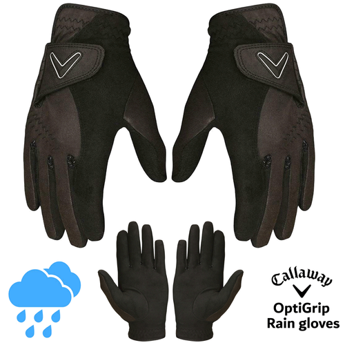 GOLF RAIN GLOVES CALLAWAY OPTIGRIP RAIN GLOVES MENS GOLF GLOVES WET
