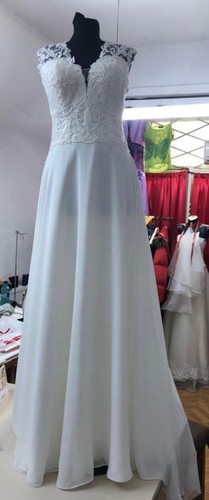 Mori Lee Wedding Dress Size 12 - Picture 3 of 4