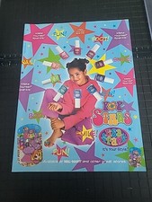 Lisa Frank Pop Stars Print Ad 2000s 8x11 Great To Frame   