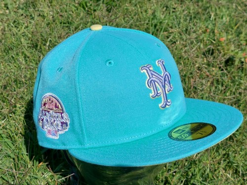 New Era 7 5/8 New York Mets Cap Hat 