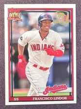 Francisco Lindor 🔥 2016 Topps Archives '91  Operation Desert Shield SSP #281 👀