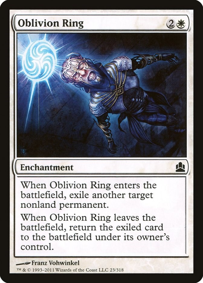 Oblivion Ring - Normal LP MTG Commander
