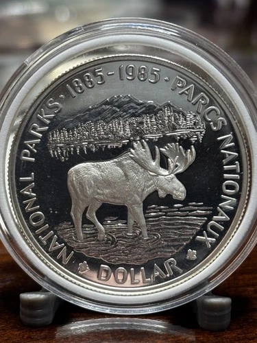Canada Silver Dollar (1971-Present) coin from a recent eBay sale