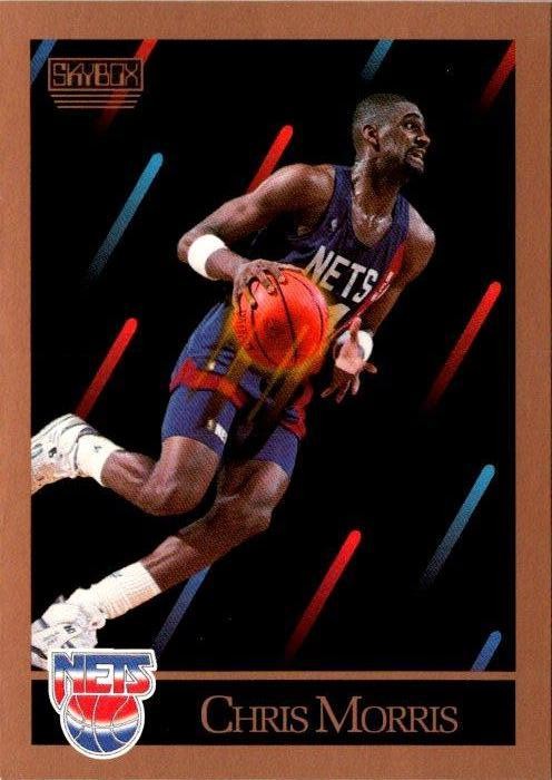 1990-91 SkyBox #183 Chris Morris
