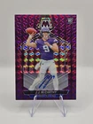 2024 Panini Mosaic J.J. McCarthy Team Color Match Purple Auto Rookie RC /49