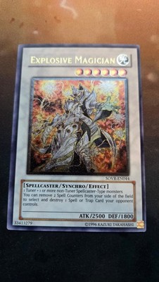 Yugioh Explosive Magician Ultimate Rare SOVR-EN044 NM Yu-Gi-Oh!