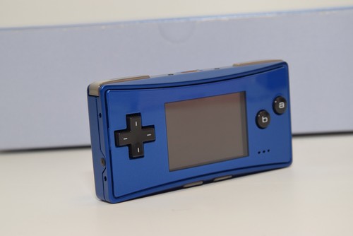 Nintendo Game Boy Micro Blue in confezione originale IMBALLO ORIGINALE - OTTIME CONDIZIONI ⚡PAL GBA - Foto 3 di 24