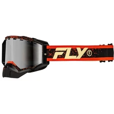 Zone Snow Goggles - Black/Red/Cream with Red Mirror/Amber Lens 37-50282