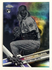 2017 ROBERT GSELLMAN TOPPS CHROME ROOKIE CARD MLB BASEBALL # 43 RC NEW YORK METS. rookie card picture