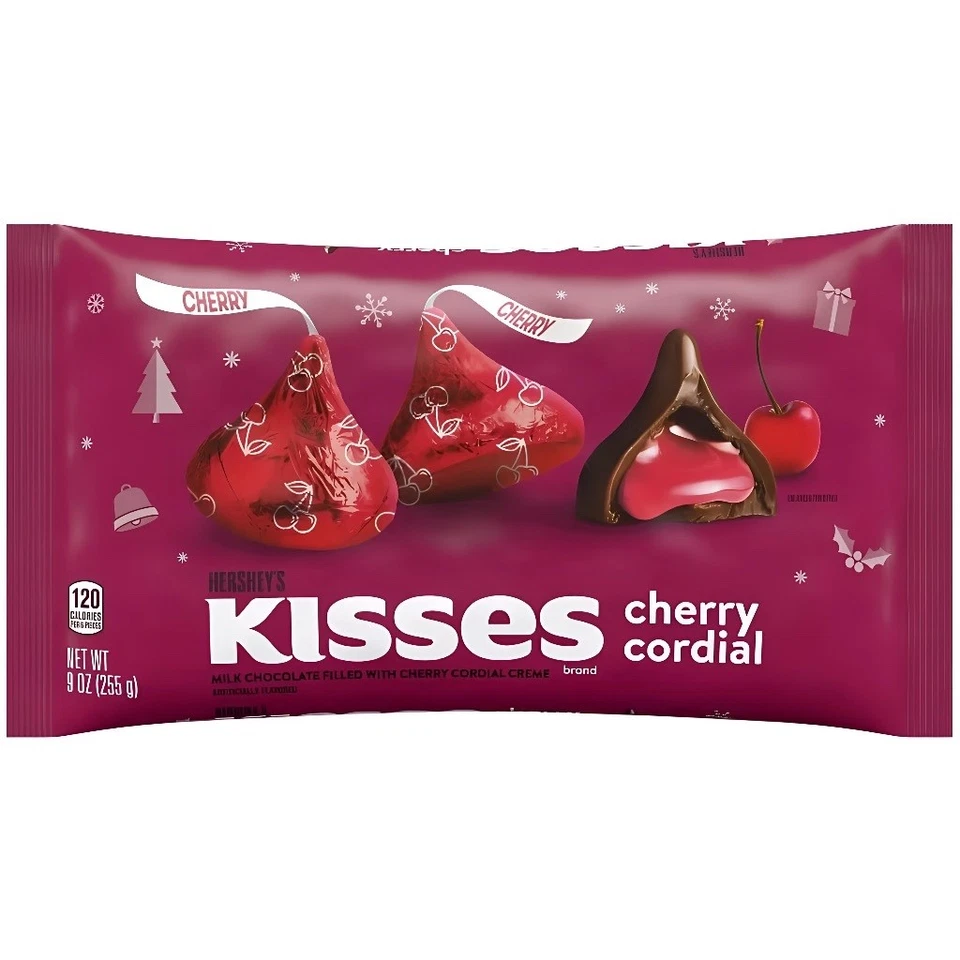 HERSHEY'S Hershey’s Kisses Cherry Cordial 255g importazione USA