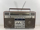 VINTAGE Sanyo M-X820K Stereo Boombox Ghettoblaster Cassette Rare