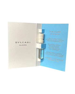 Bvlgari Allegra  Riva Solare  Eau De Parfum 1.5ml/.05oz
