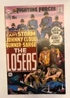 DC COMICS #124 OUR FIGHTING FORCES LOSERS 1970 SILVER AGE SEE PHOTOS FOR COND