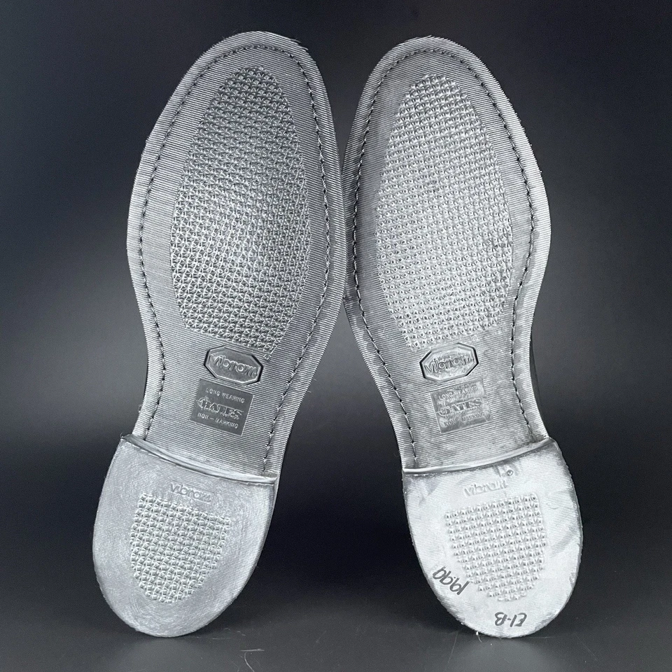 Bates Lites Para Hombres Talla 11.5 D Alto Brillo Negro Uniforme Militar Vestido Zapato Oxford Foto 4 de 4