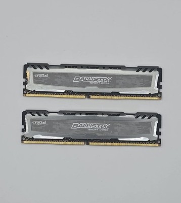 Balistix Sport 16GB PC4-2400MHZ BLS8G4D240FSB.16FBR2 Gaming RAM 2x8GB