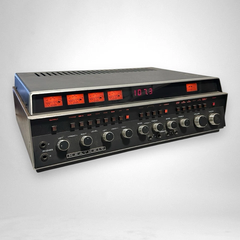 Heathkit AN-2016 Modulus Quadraphonic Tuner Amplifier Control Center w/ Manuals - Image 2 of 4