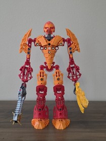 LEGO BIONICLE: Glatorian Legends - Ackar (8985) Complete W/ Substitution