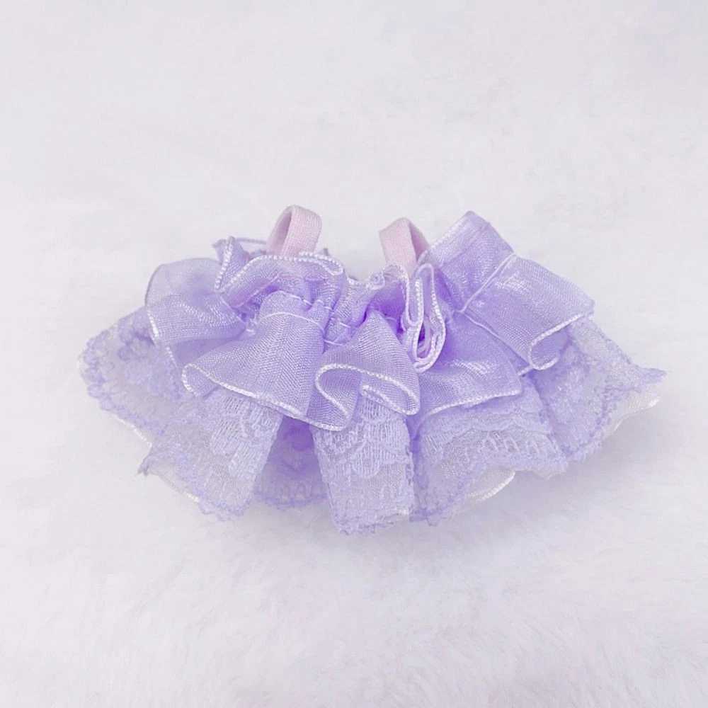 VETEMENTS Vestiti fai da te bambola vestito pizzo puff vestito ragazza bambola vestito cotone bambola vestito